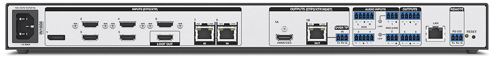 Extron IN1808 Seamless 4k Scaling Presentation Switcher