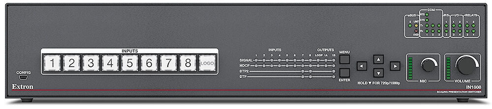 Extron IN1808 Seamless 4k Scaling Presentation Switcher