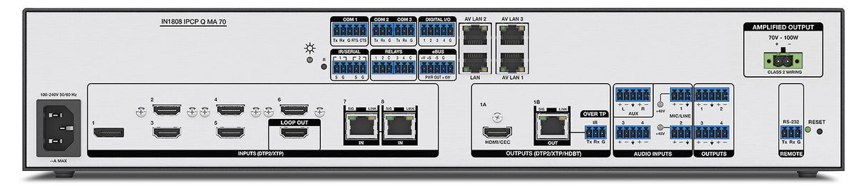 Extron IN1808 Seamless 4k Scaling Presentation Switcher