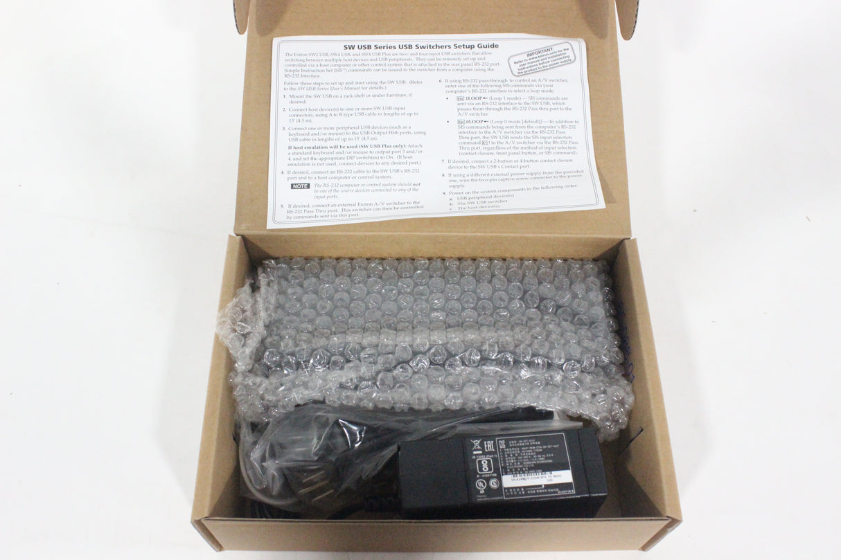 Extron SW4 USB Switcher