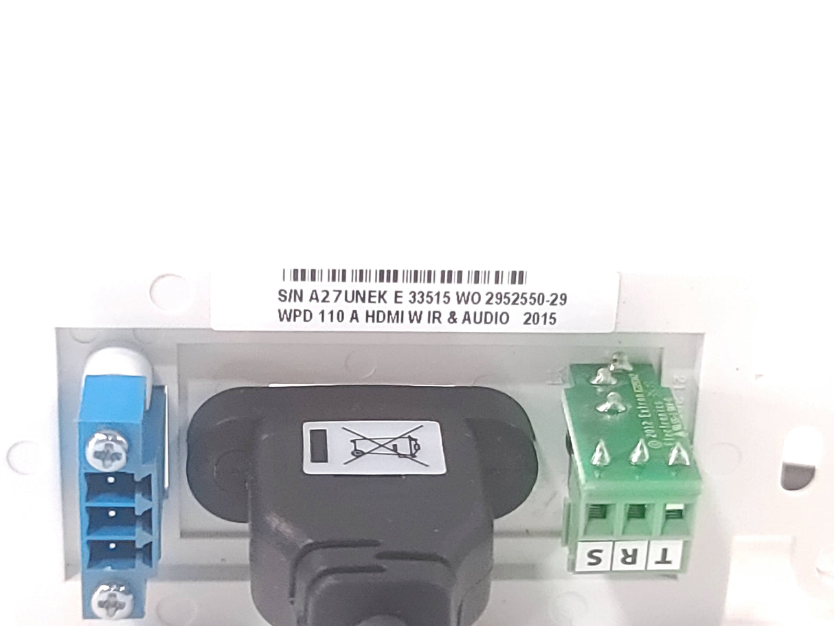 Extron WPD 110 A HDMI W IR w/ Audio Captive Screw and Control