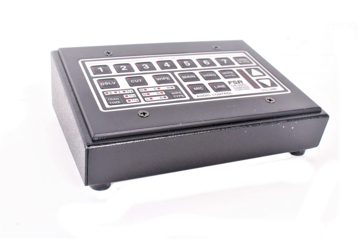 FSR CR-2001 Compass Remote Panel w/ Folsom Research PP-0701SI PresentationPRO Remote Panel Serial Interface Unit in 1550 Pelican Case