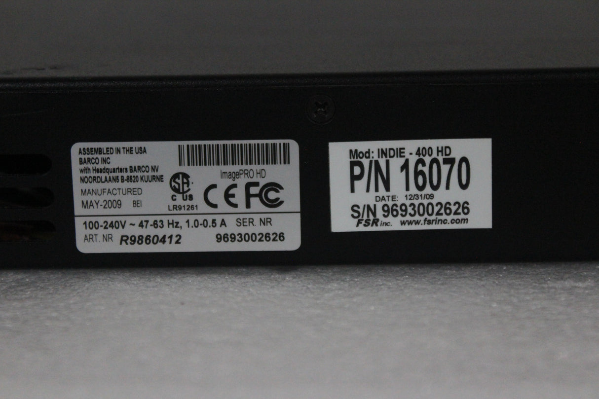 FSR INDIE-400HD Multi-Format Signal Processor