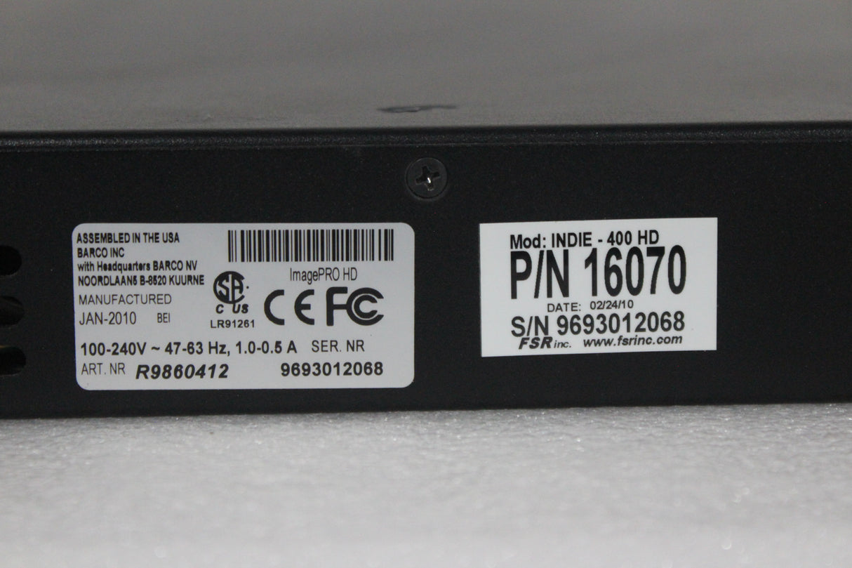 FSR INDIE-400HD Multi-Format Signal Processor