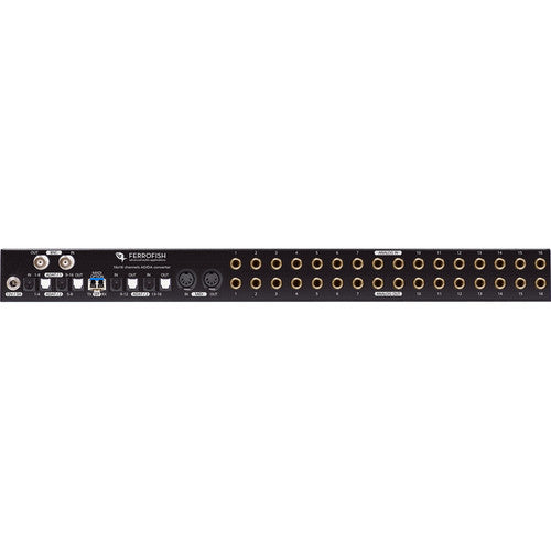 Ferrofish Pulse16 MX Rackmount 16-Channel A/D-D/A ADAT Converter with MADI