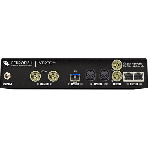 Ferrofish Verto MX 64x64 MADI-DANTE Converter