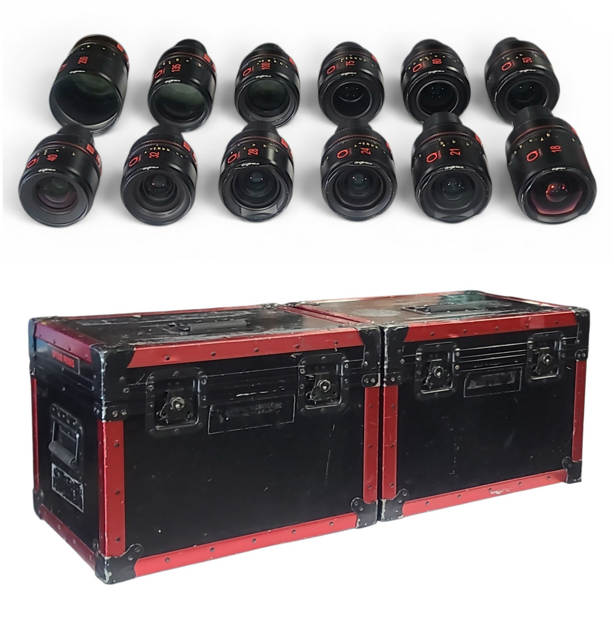 Angenieux Optimo Prime Platinum Lens Set
