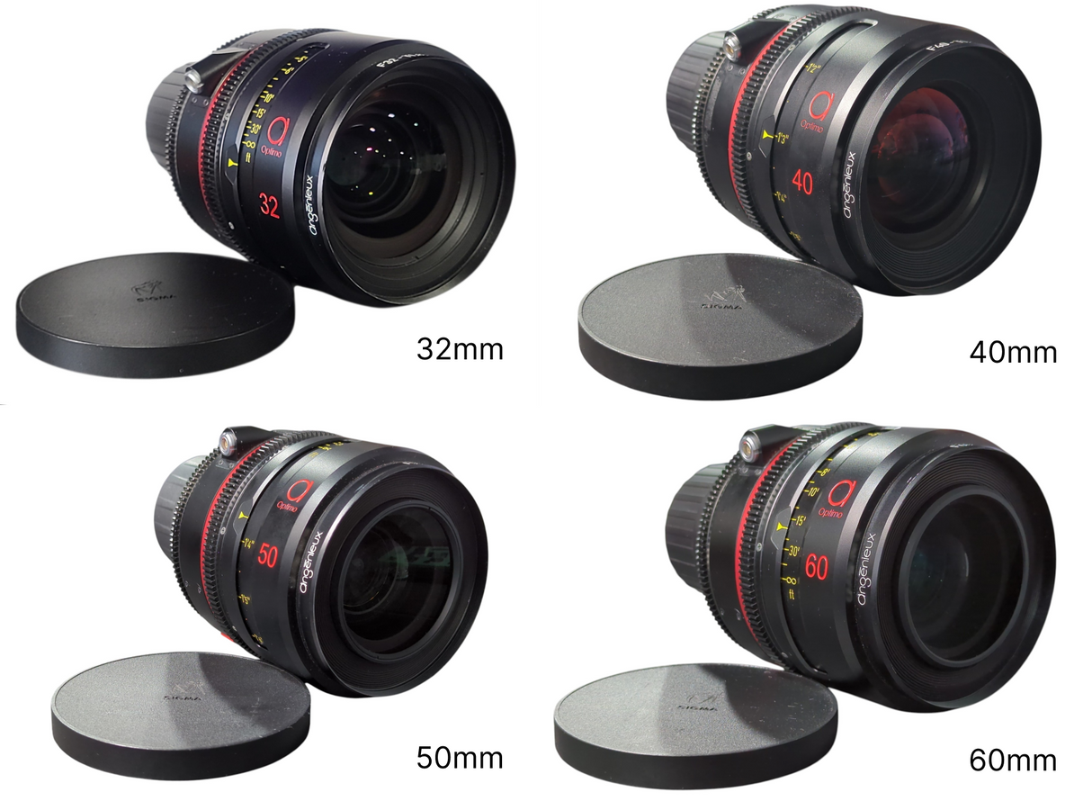 Angenieux Optimo Prime Platinum Lens Set