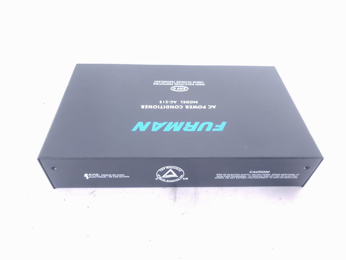 Furman AC-215 Two Outlet Power Conditioner w/ Power Cable in Box