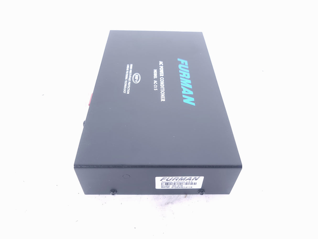 Furman AC-215 Two Outlet Power Conditioner w/ Power Cable in Box