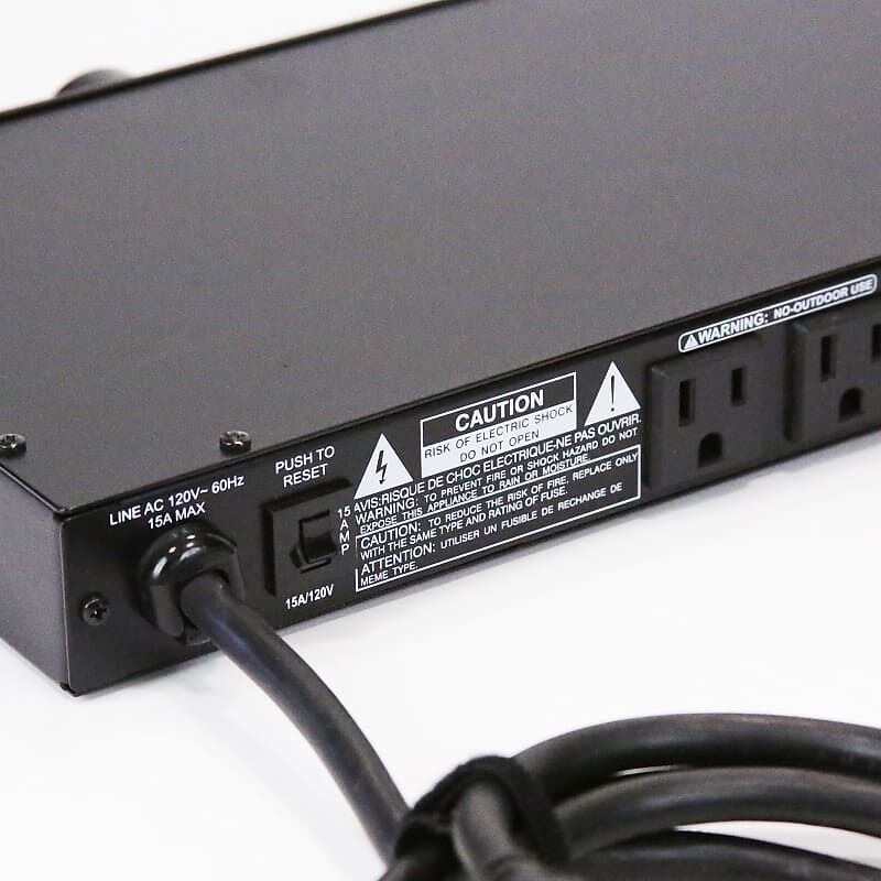 Furman RP-8L Power Conditioner w/ Light Module in 2RU Rack Case