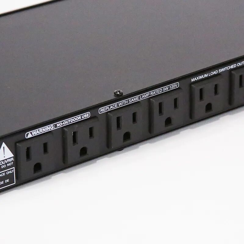 Furman RP-8L Power Conditioner w/ Light Module in 2RU Rack Case