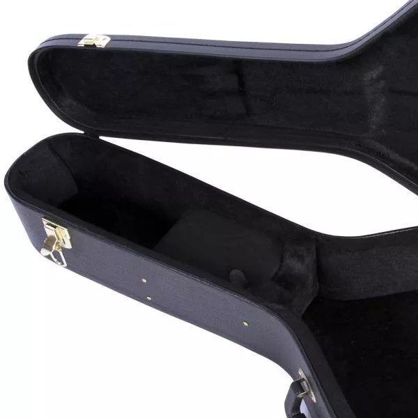 (NEW) On-Stage GCA5500B Hardshell Molded Shallow-Body Acoustic Guitar Case