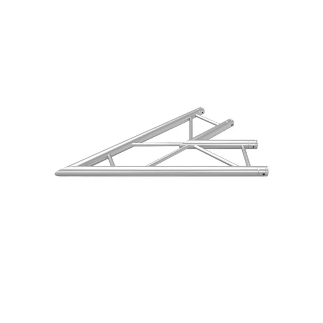 Global Truss Horizontal 2-Way Corner Junction for F32 I-Beam Truss System (45°, 3.28')