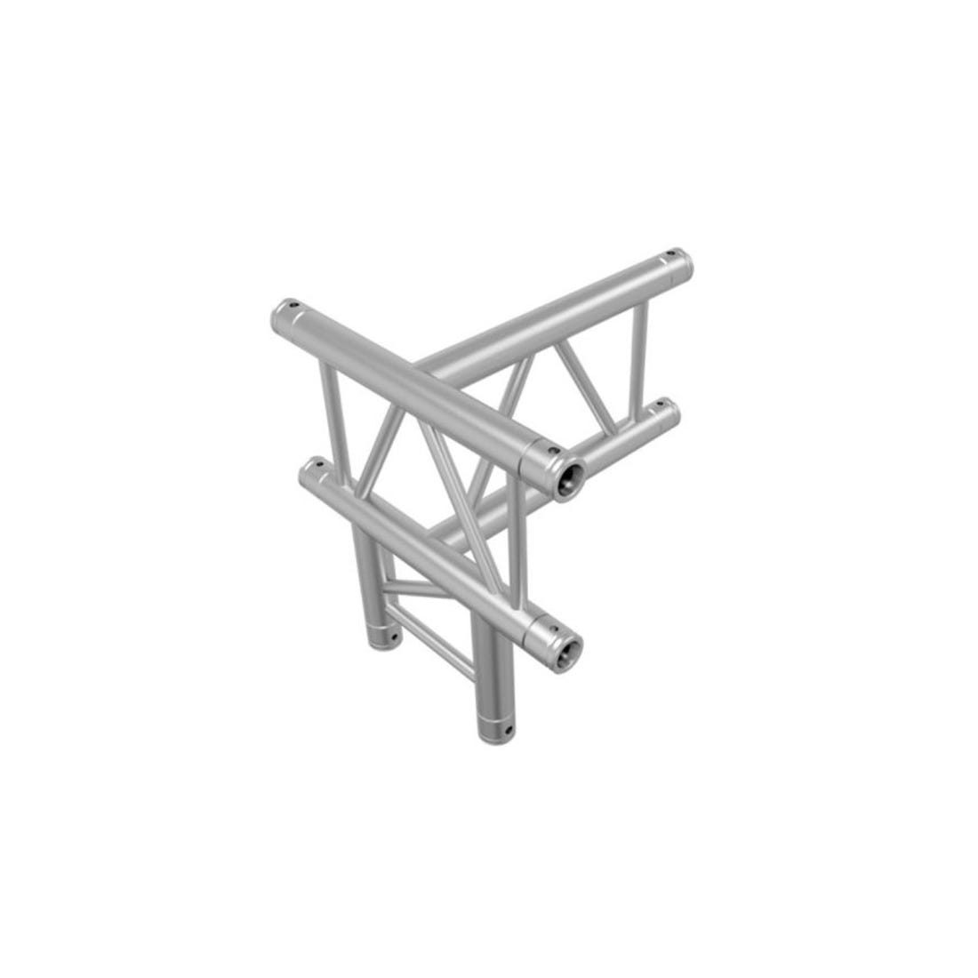 Global Truss 4-Way Vertical T-Junction with 1.97-inch Diameter Tubing and 0.78-inch Diagonal Bracing for F32 Series