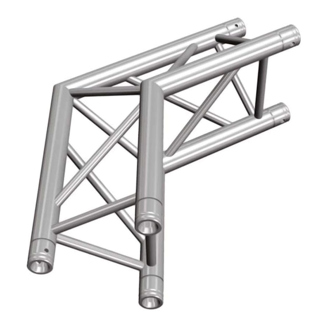 Global Truss Two-Way 120° Apex Out Corner for F33 Triangular Truss System (1.64')