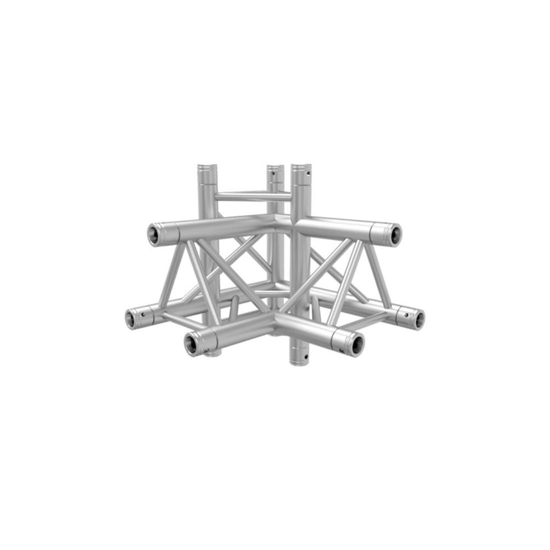 Global Truss Four-Way 90° Apex Up - Left Corner for F33 Triangular Truss System (1.64')