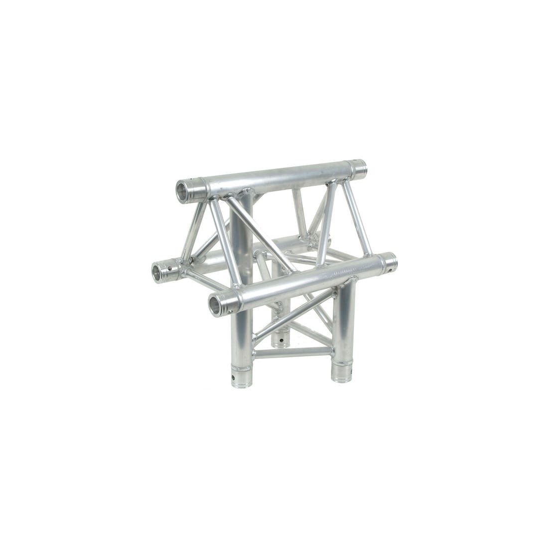 Global Truss 1.64' 3-Way Triangular Vertical T-Junction Apex Up for F33 Triangle Truss