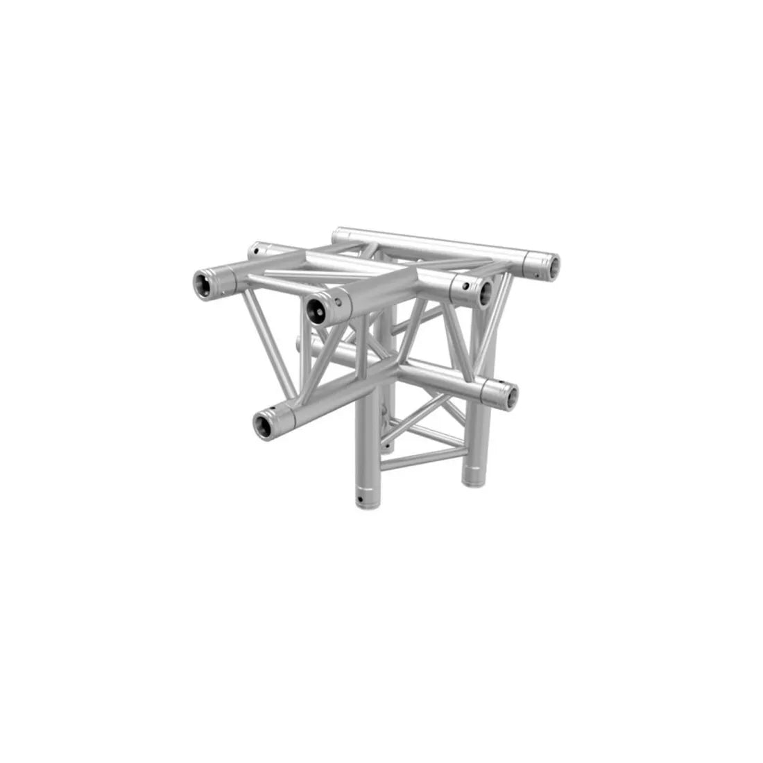 Global Truss 1.64' 4-Way Triangular T-Junction Apex Down for F33 Triangle Truss