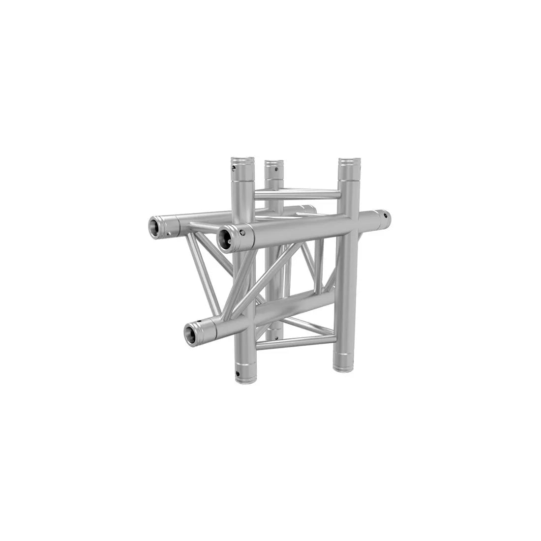 Global Truss 1.64' 4-Way Triangular Vertical Cross-Junction Apex Up/Down for F33 Triangle Truss