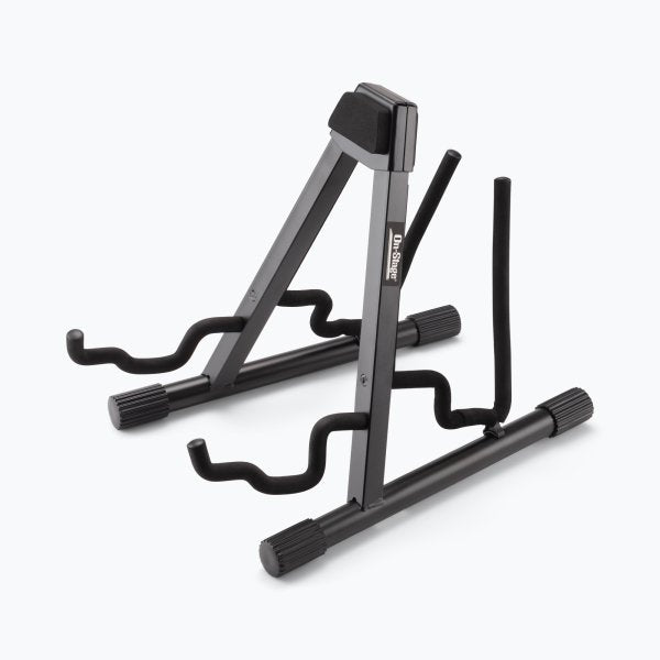 (NEW) On-Stage GS7462DB Professional A-Frame Double Guitar Stand