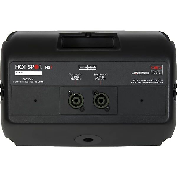 Galaxy Audio HS7 Hot Spot Passive Compact Stage Monitor