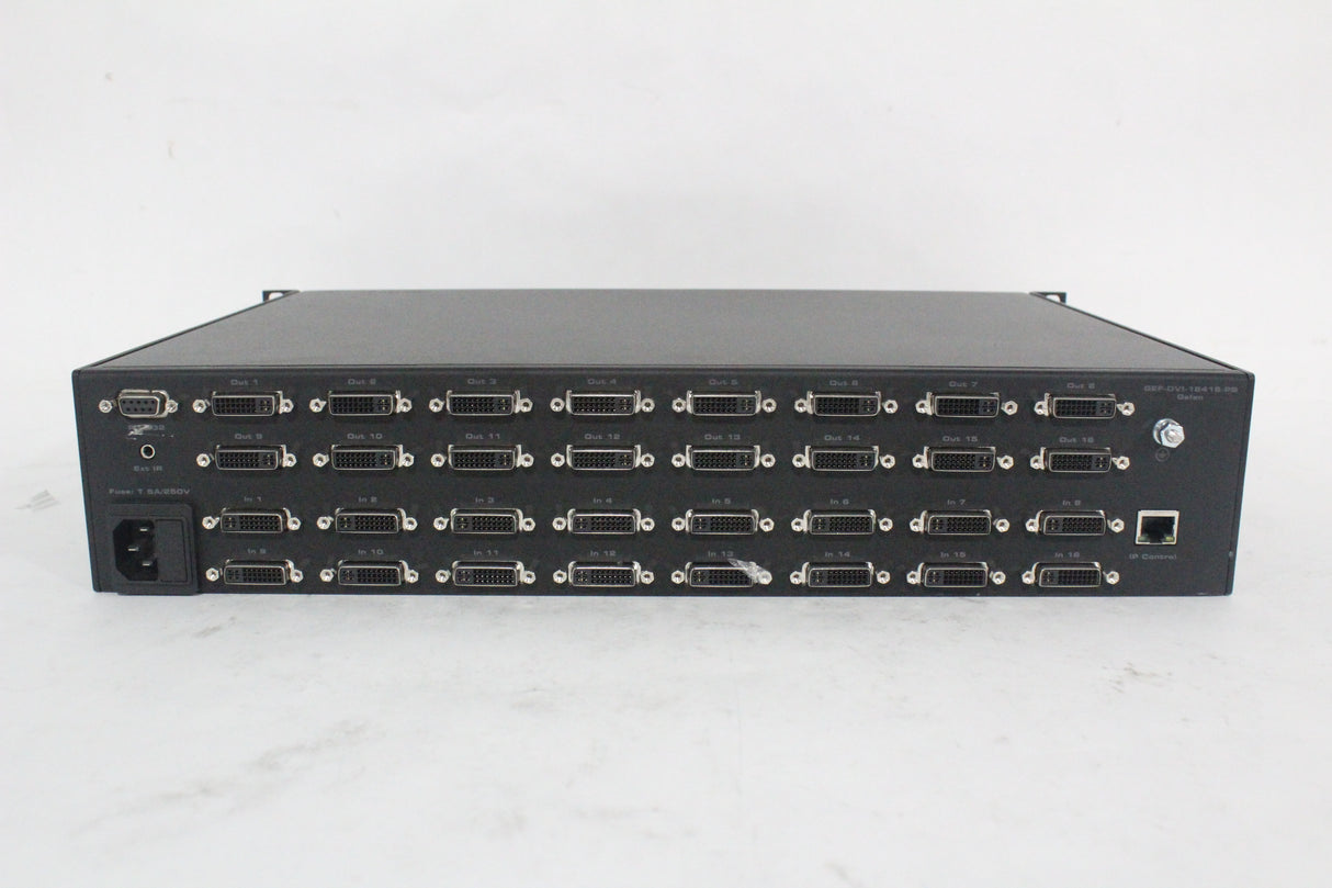 Gefen PRO GEF-DVI-16416-PB DVI Matrix with Front Panel Push Button Control