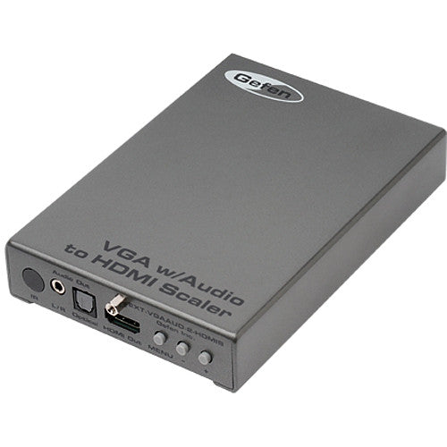 Gefen EXT-VGAAUD-2-HDMIS EXT-VGAAUD-2-HDMIS VGA w/ Audio to HDMI Scaler 1080p