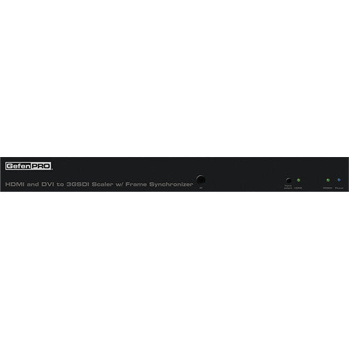 Gefen GEF-HDVI-2-3GSDIS Pro HDMI and DVI to 3G SDI Scaler w/ Frame Synchronizer