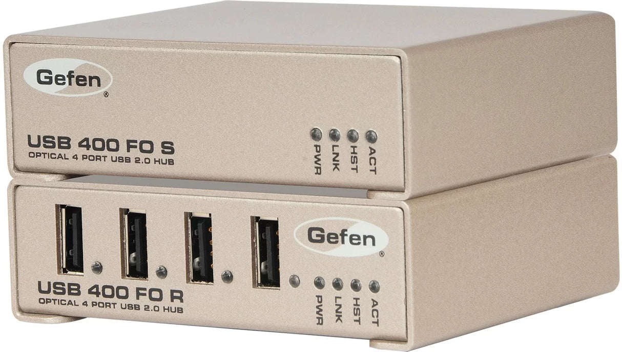 Gefen USB 400 FO.S. Optical 4 Port USB 2.0 Hub