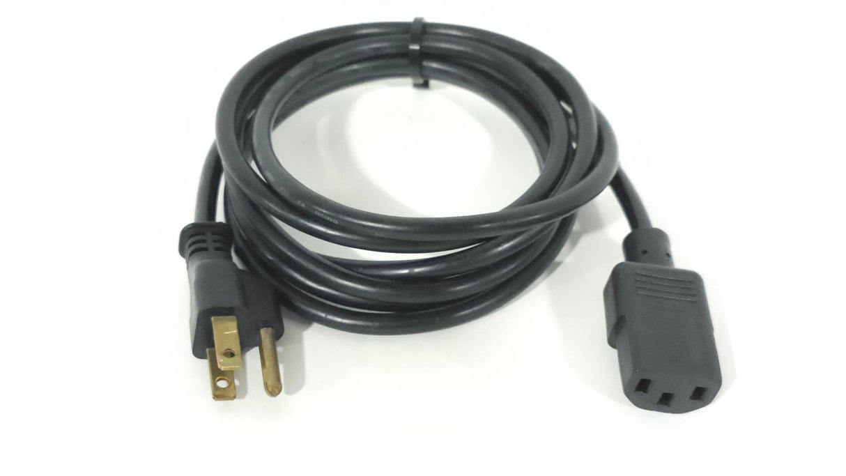 Generic ACCable-M-F-6 AC Power Cable 3-Prong for Computer, TV, Monitor, Power Supply (~6')