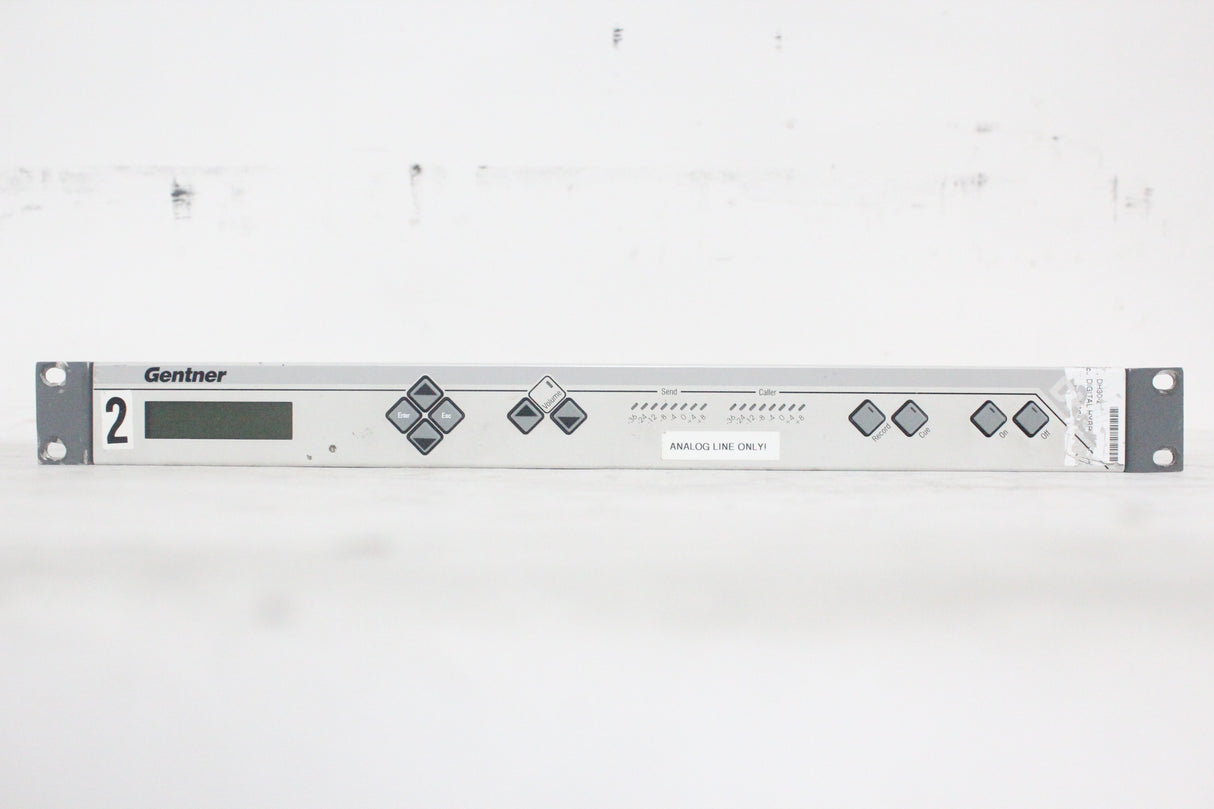 Gentner DH30 Digital Audio Broadcast Hybrid Phone Line IFB Interface
