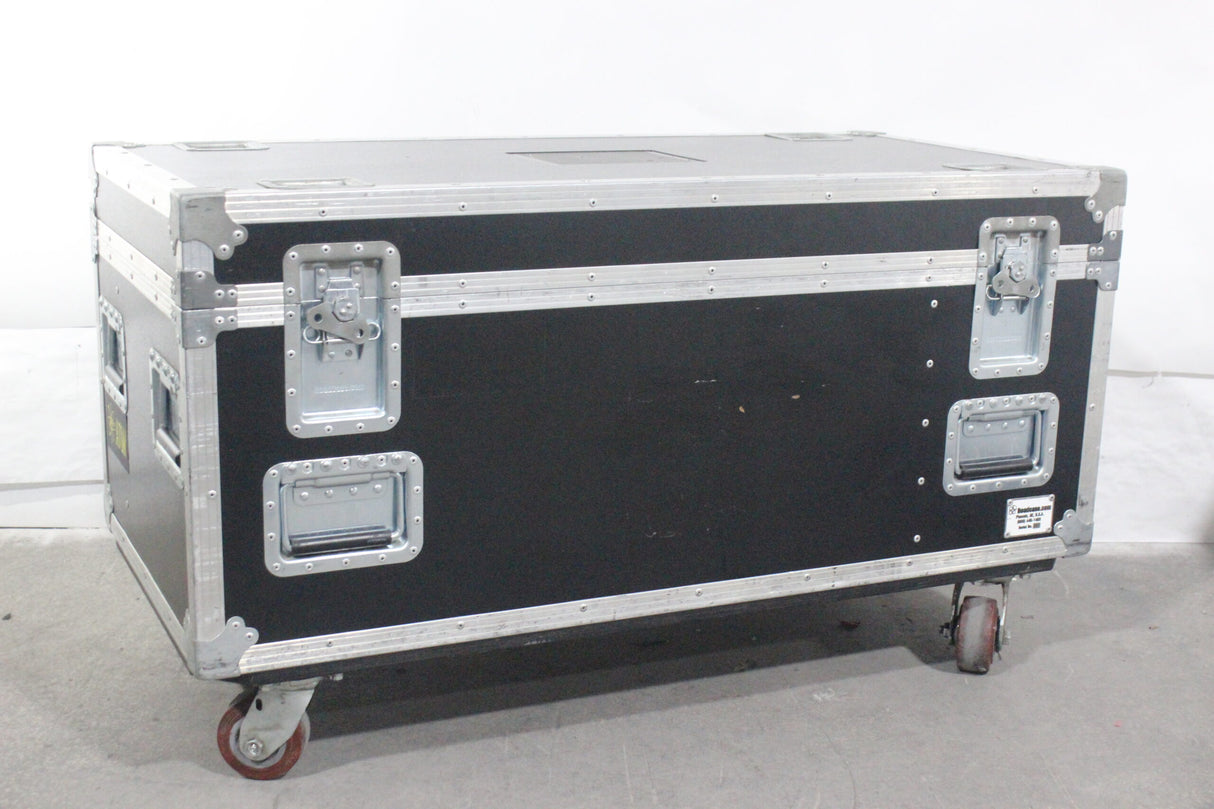 German Light Products X4 Atom GLP RGBW 30W RGBW Compact Head w/ Zoom in 23x47x20" Rolling Road Case