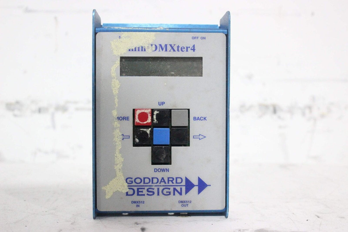Goddard Design Co. MiniDMXter4 Compact DMX Tester