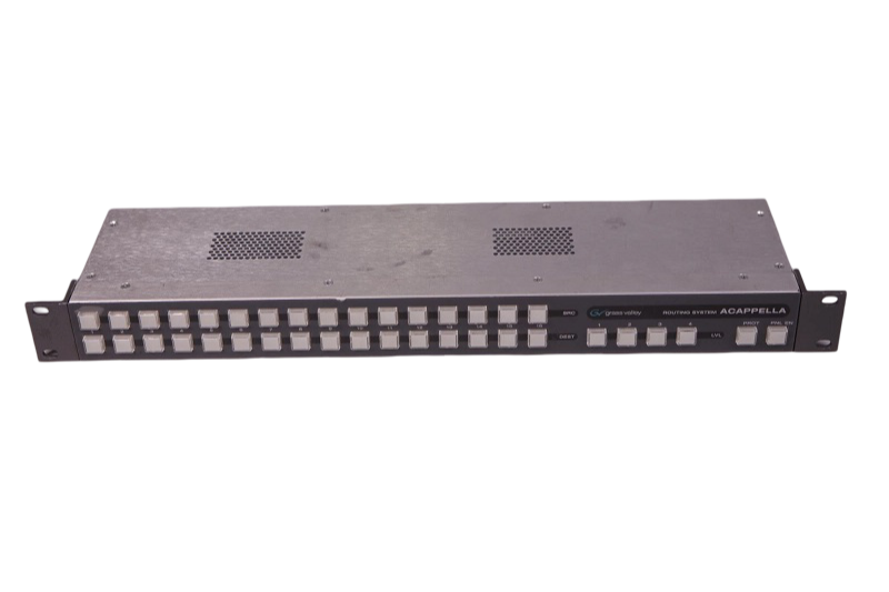 Grass Valley A1616 RCP ACAPPELLA 16x16 ROUTING SYSTEM