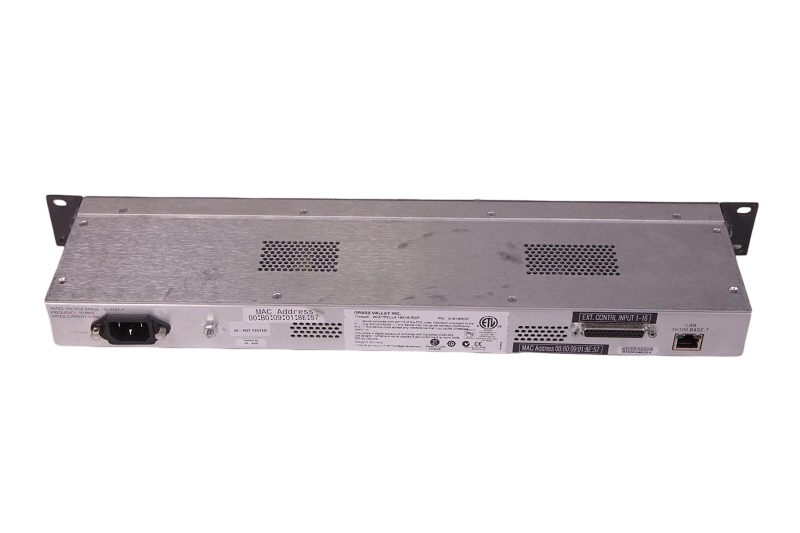 Grass Valley A1616 RCP ACAPPELLA 16x16 ROUTING SYSTEM