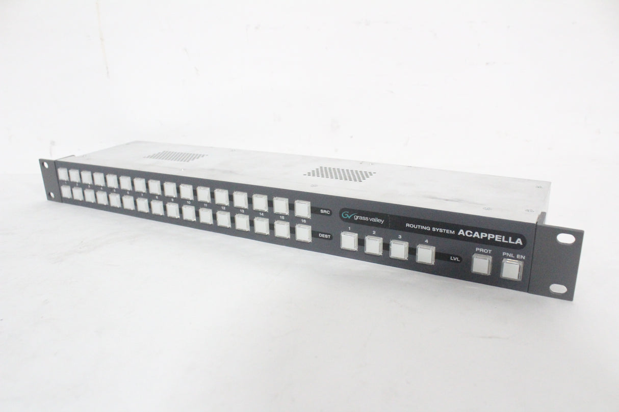 Grass Valley A1616 RCP ACAPPELLA ROUTING SYSTEM