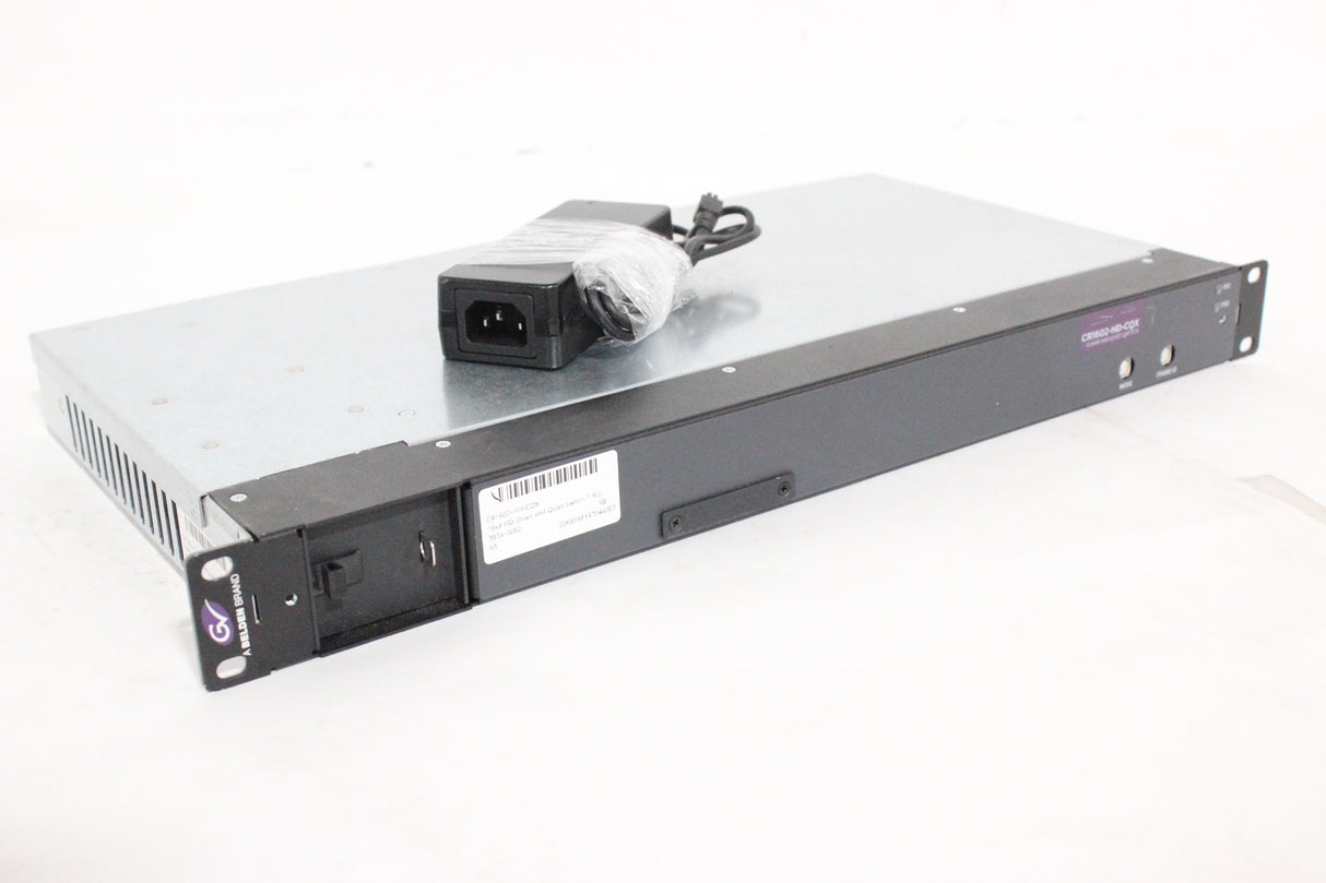 Grass Valley CR1602-HD-CQX 16x8 1RU HD Clean and Quiet Switcher