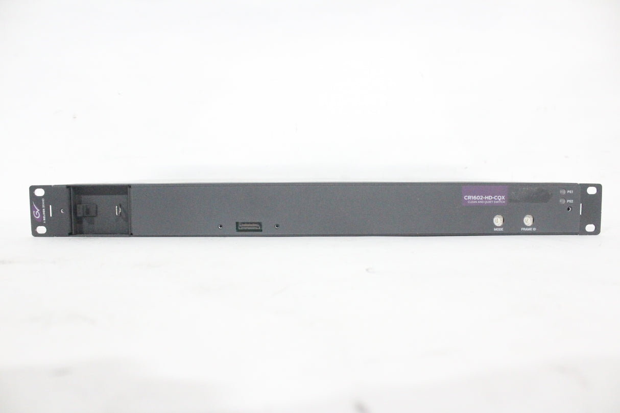 Grass Valley CR1602-HD-CQX 16x8 Clean and Quiet Switch - AS IS