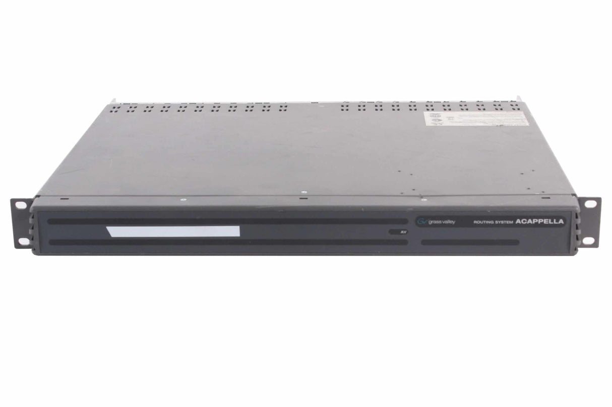 Grass Valley A88V Acappella Routing System