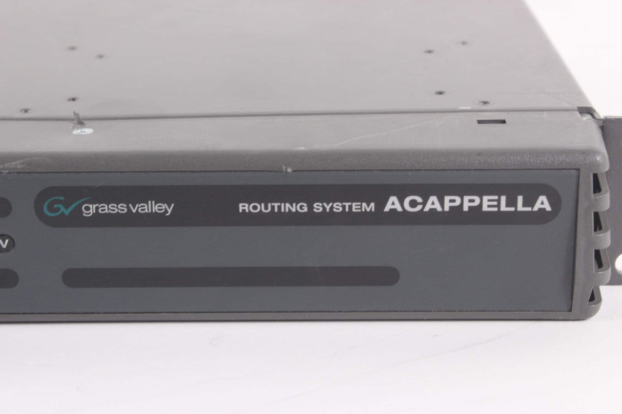 Grass Valley A88V Acappella Routing System