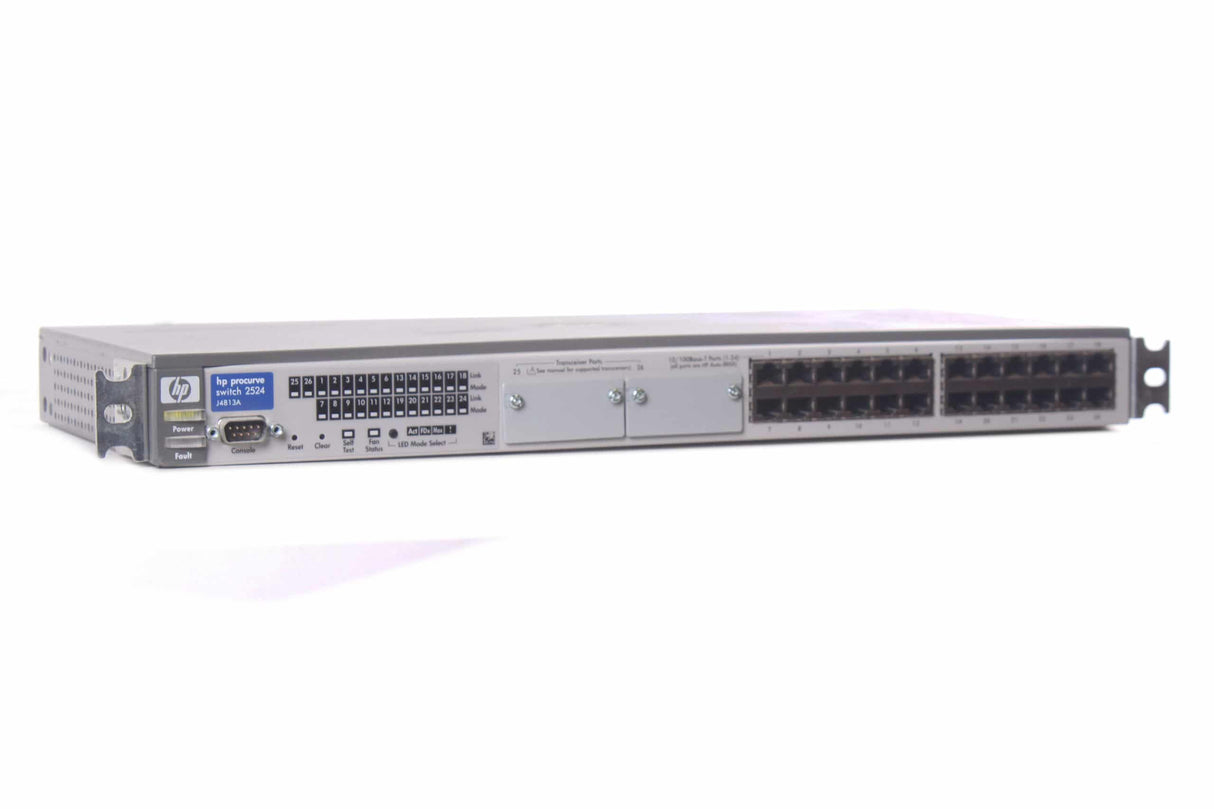 HP ProCurve 2524 J4813A 24-Port Network Switch w/ Rack Ears