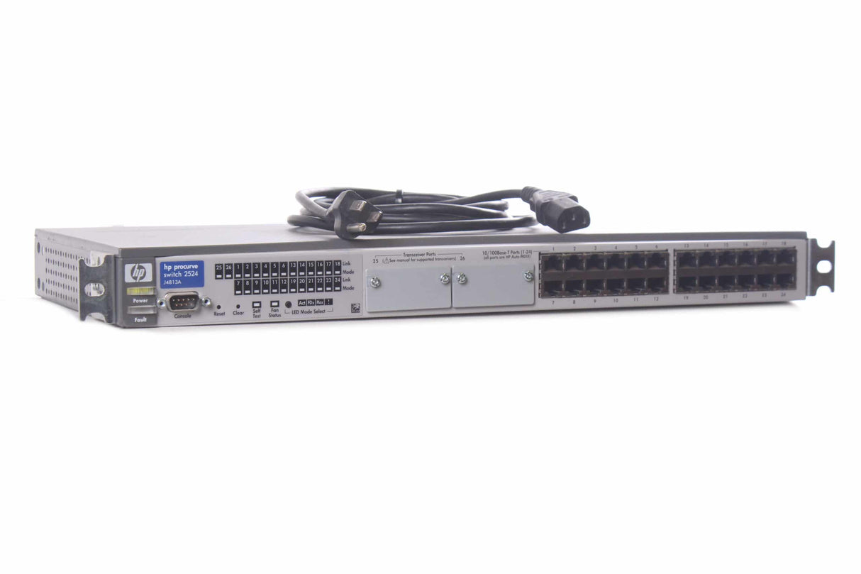HP ProCurve 2524 J4813A 24-Port Network Switch w/ Rack Ears
