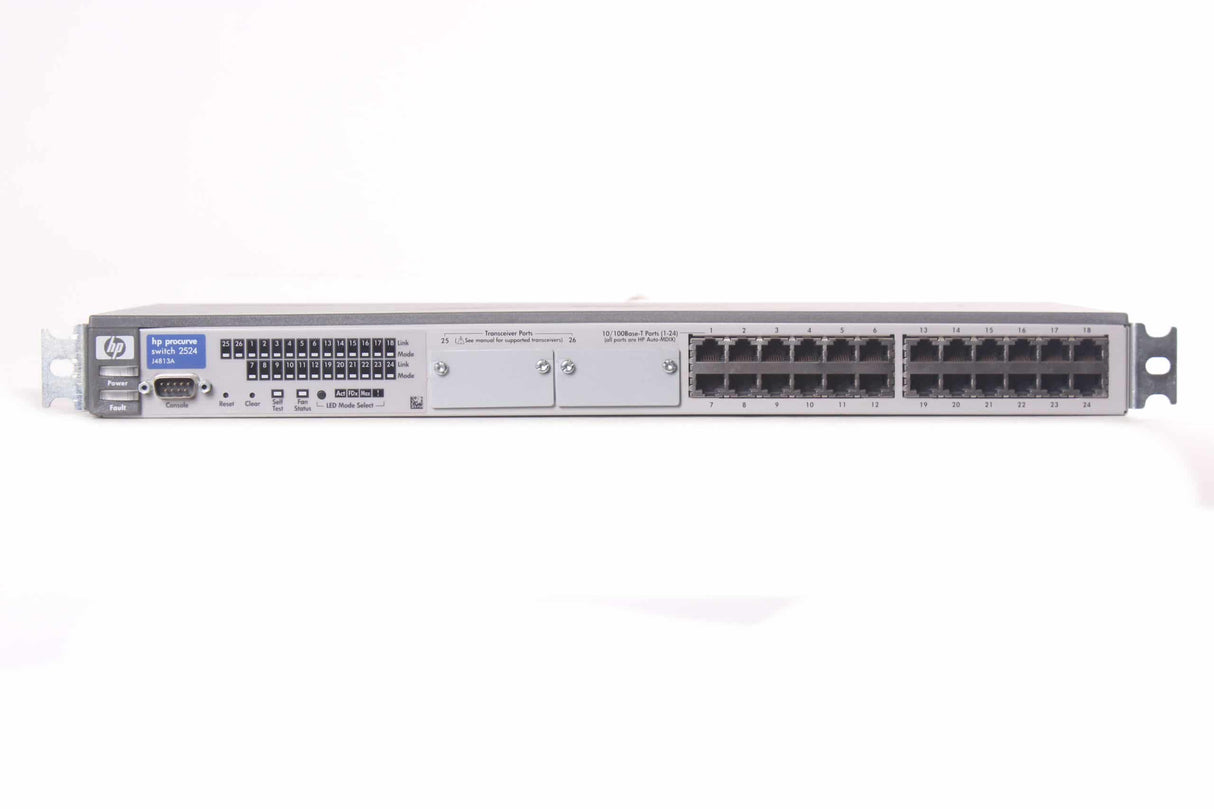 HP ProCurve 2524 J4813A 24-Port Network Switch w/ Rack Ears