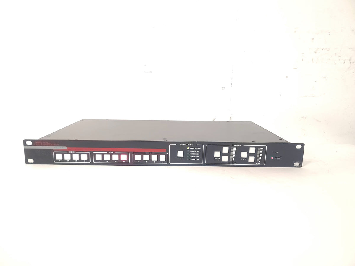 Hall Research SC-12BT 12-Input Multi-Format Scaler Switch w/ HDBaseT Output