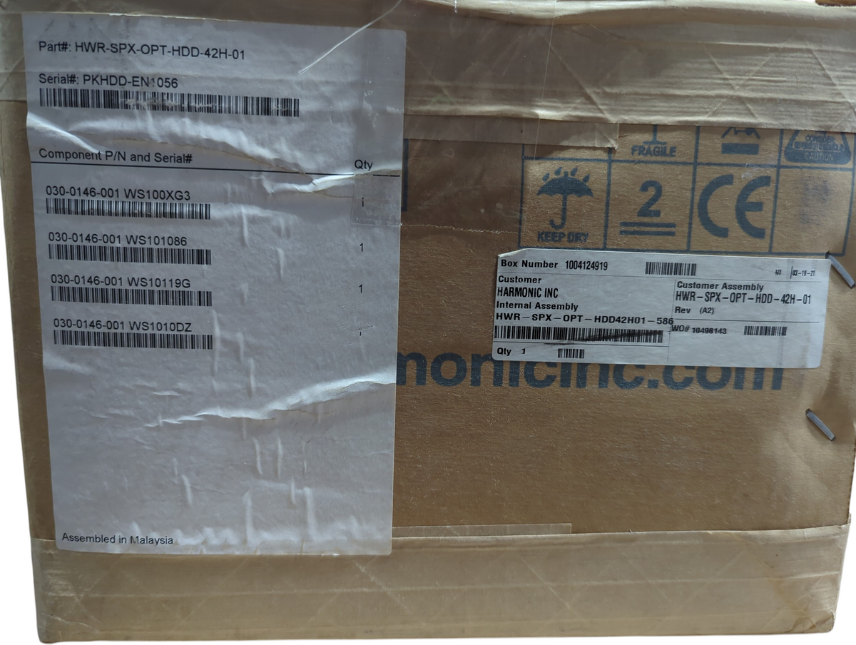 Harmonic HWR-SPX-OPT-HDD-42H-01 Hard Drive Kit