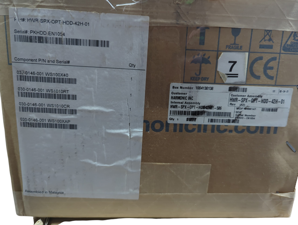 Harmonic HWR-SPX-OPT-HDD-42H-01 Hard Drive Kit