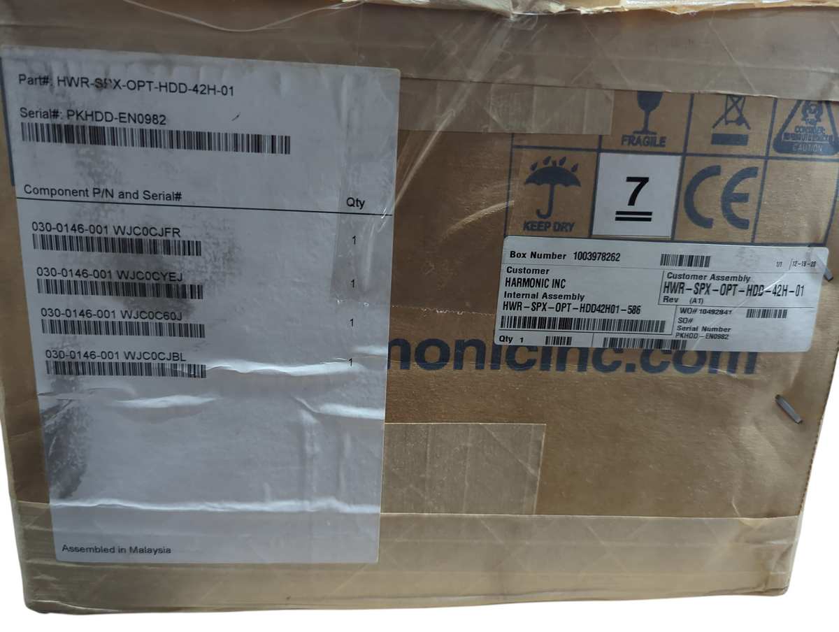 Harmonic HWR-SPX-OPT-HDD-42H-01 Hard Drive Kit
