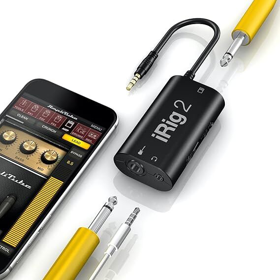 IK Multimedia iRig 2 Guitar Interface Adapter