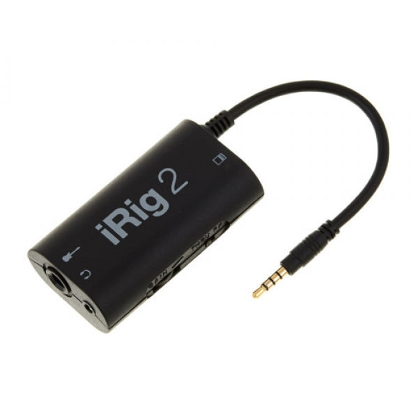 IK Multimedia iRig 2 Guitar Interface for iOS and Mac
